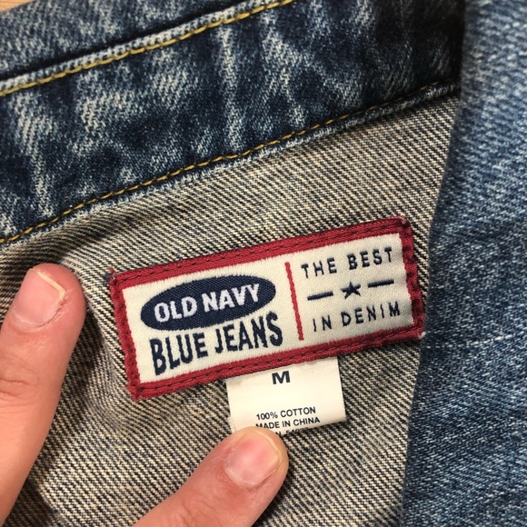Old Navy Classic Denim Jacket Size M - Picture 4 of 5